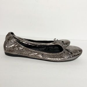 Ann Taylor LOFT Snake Print Ballet‎ Flat Size 6.5M
